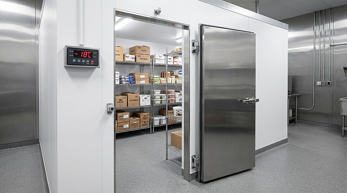 Commercial Walk-in Chiller and Freezer Cold Room Facility